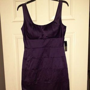 Bisou Bisou Michelle Bohbot Plum Purple Dress sz6